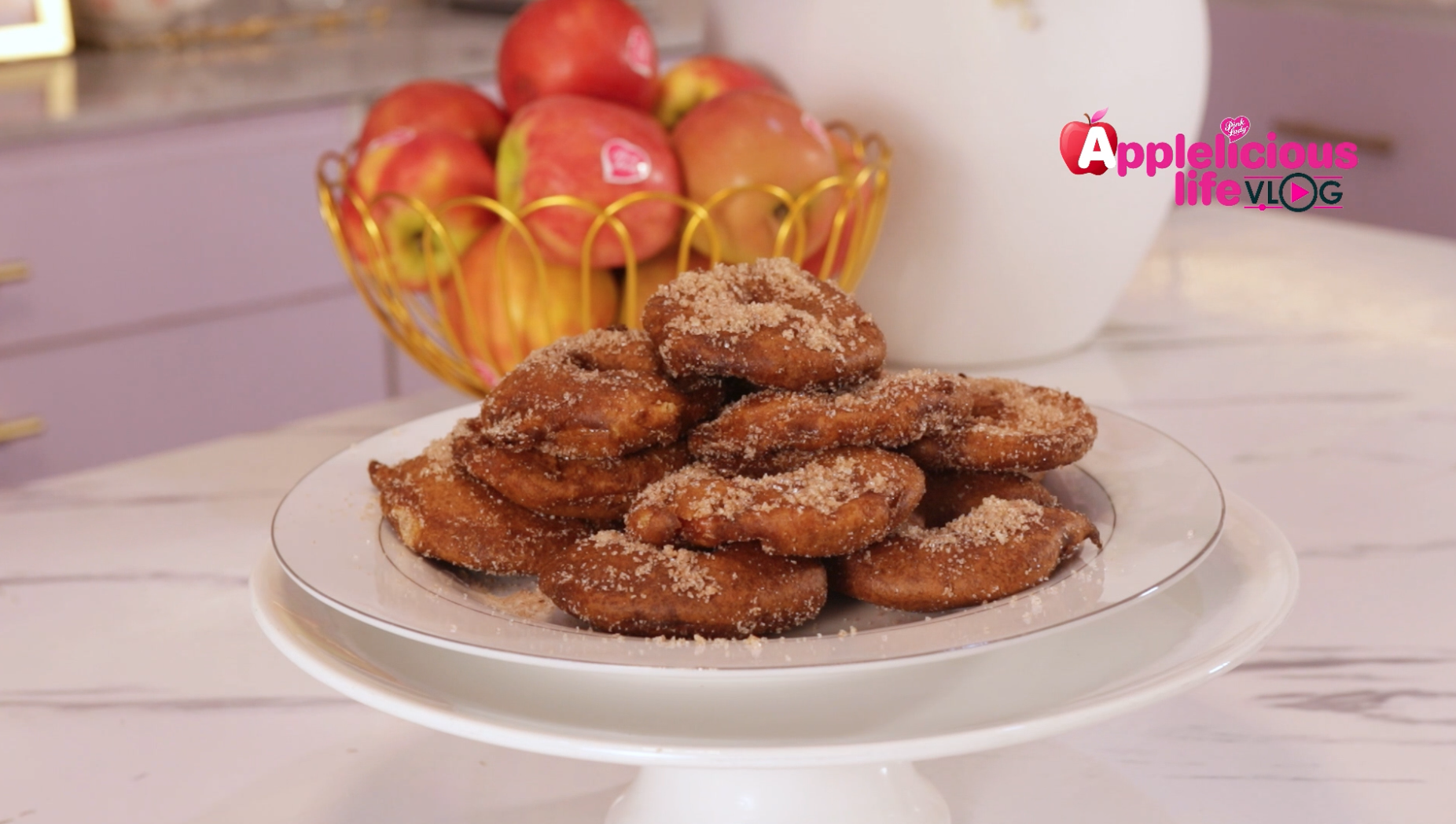 Pink Lady® Apple Donuts